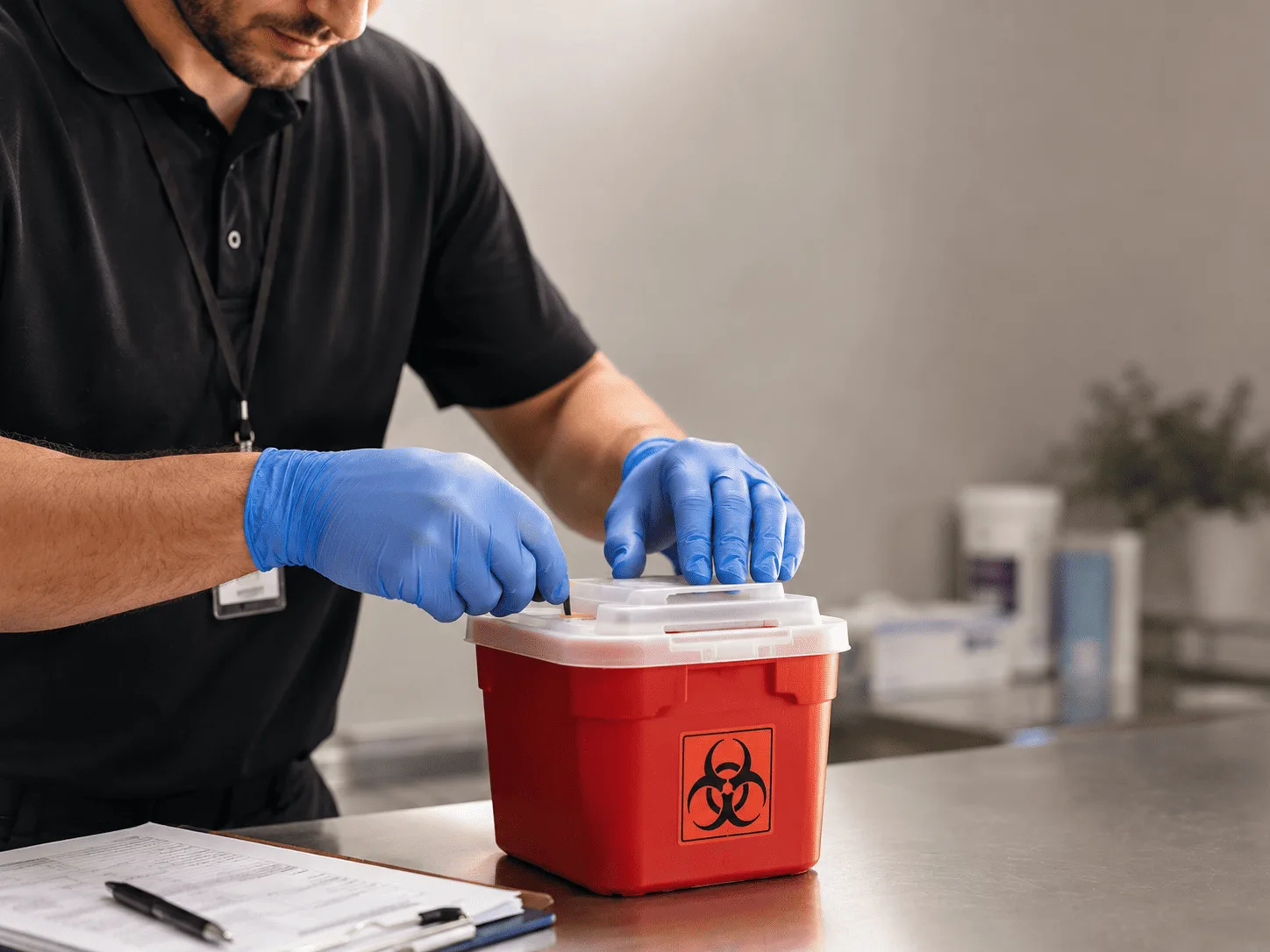 Why choose Sharps Waste Disposal in Holyrood, KS